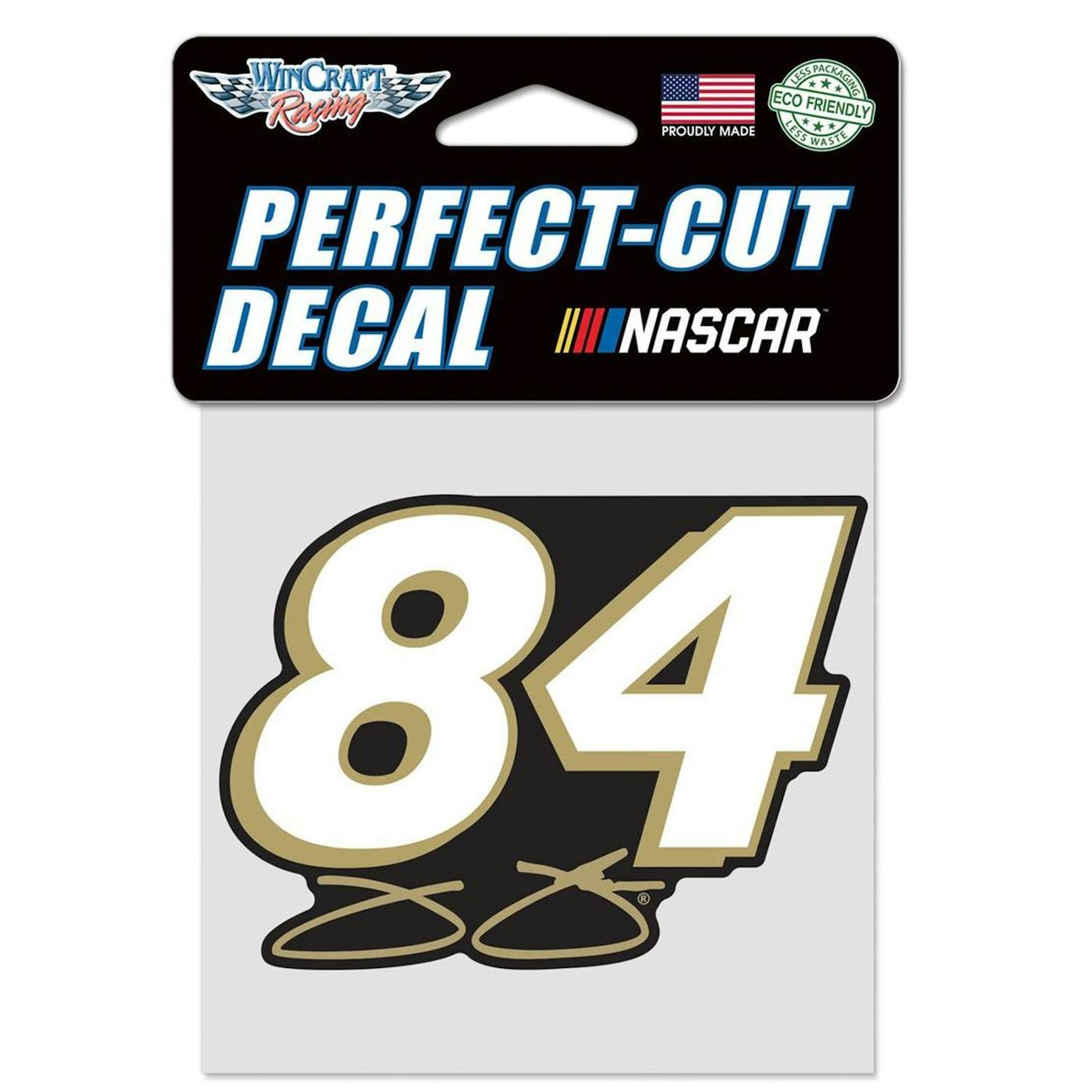 Jimmie Johnson #84 Perfect Cut 4" x 4" Color Decal