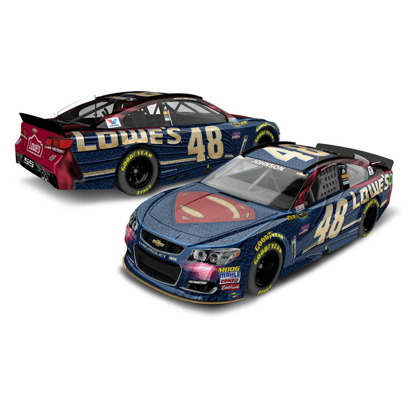 Jimmie Johnson 2016 #48 Superman 1:18 Scale Toy