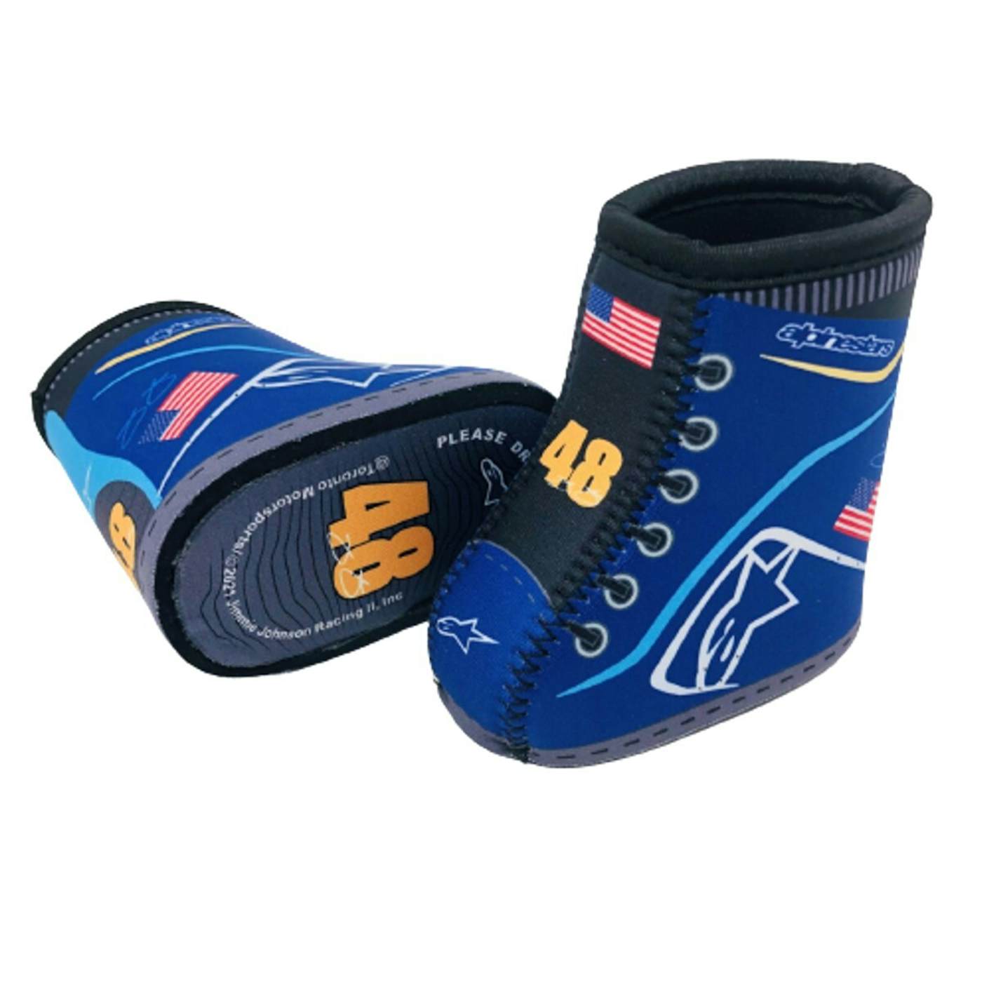 Jimmie Johnson Neoprene Boot Drink Can Cooler