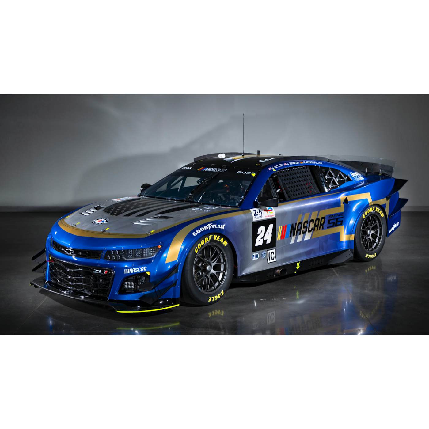Jimmie Johnson 1/18 Scale Garage 56 Hendrick Motorsports #24 Chevrolet Camaro ZL1 – 24 Hours of Le Mans – 2023