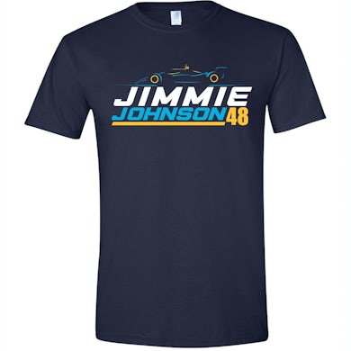 Jimmie Johnson #48 Indycar Bold Outline Tee