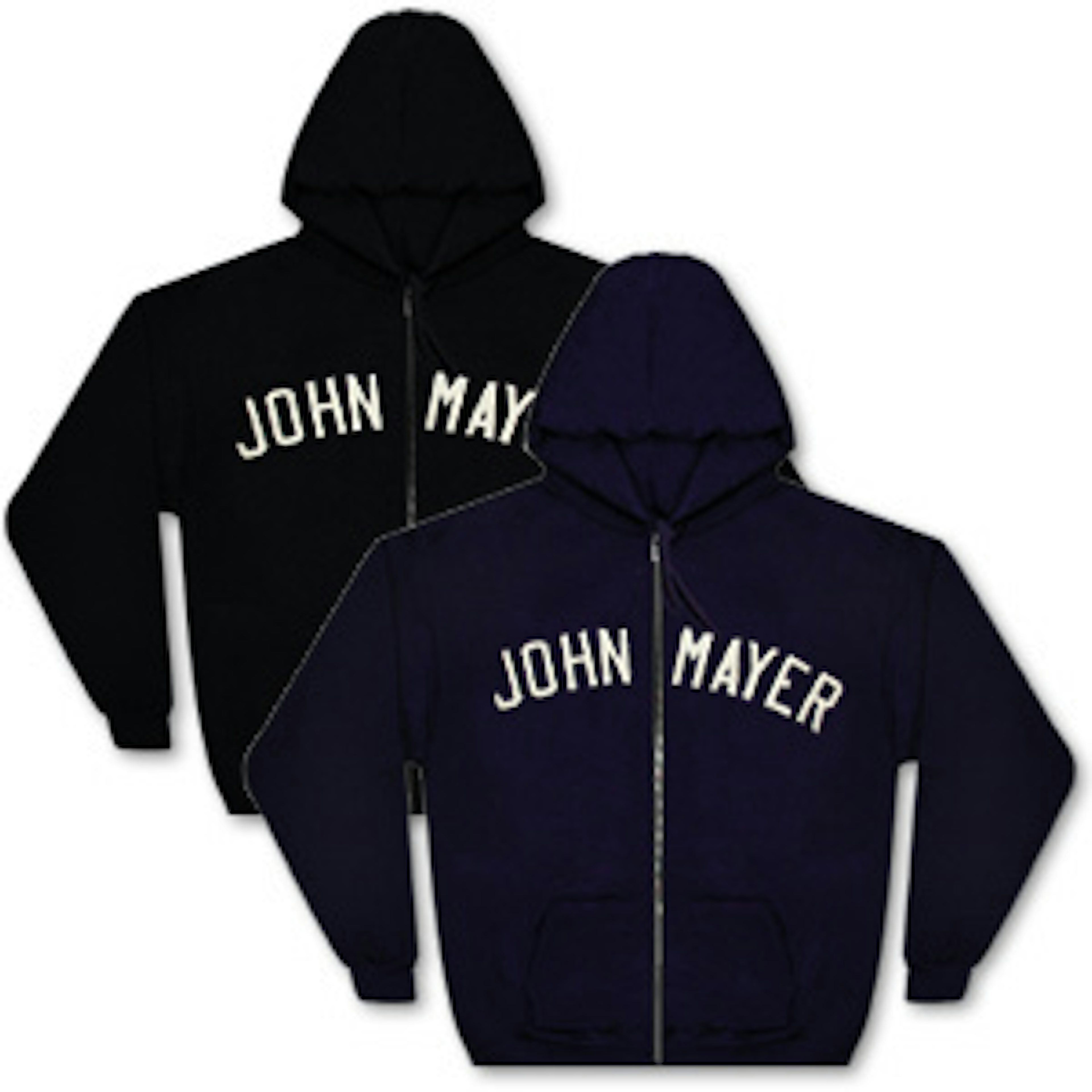 John Mayer Zip Hoodie