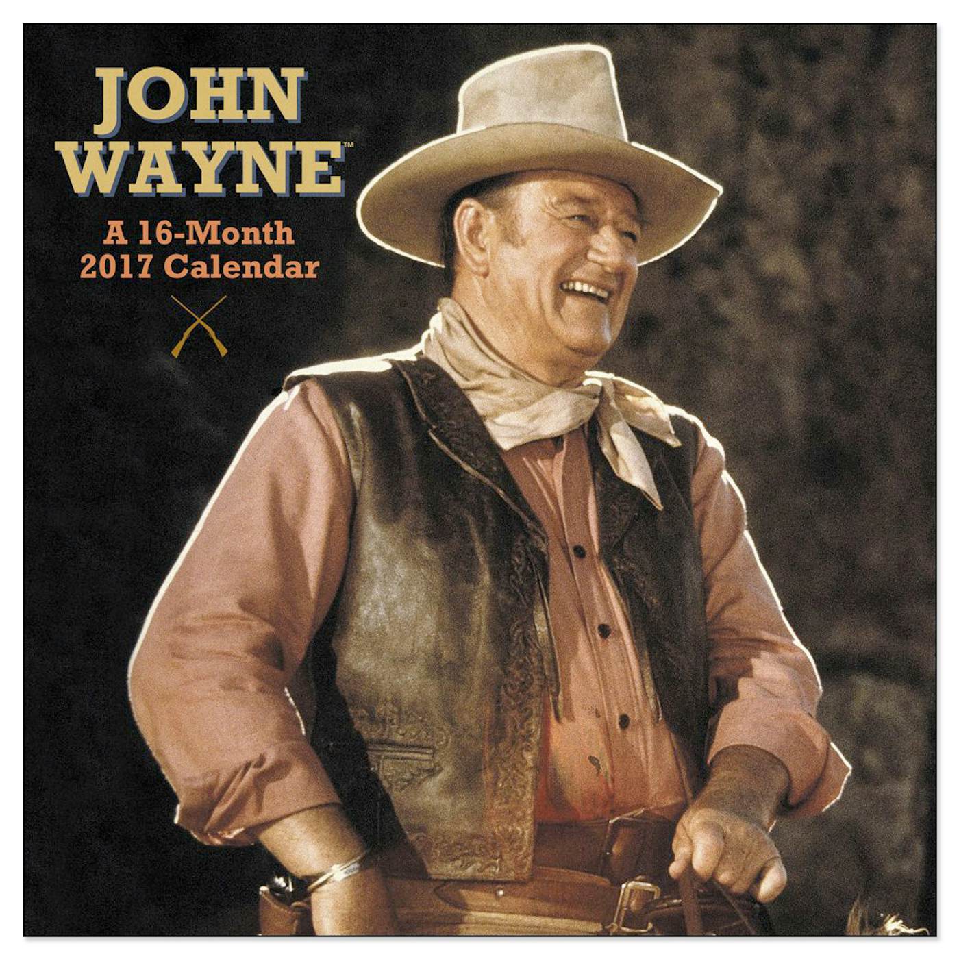 John Wayne 16-Month 2017 Wall Calendar