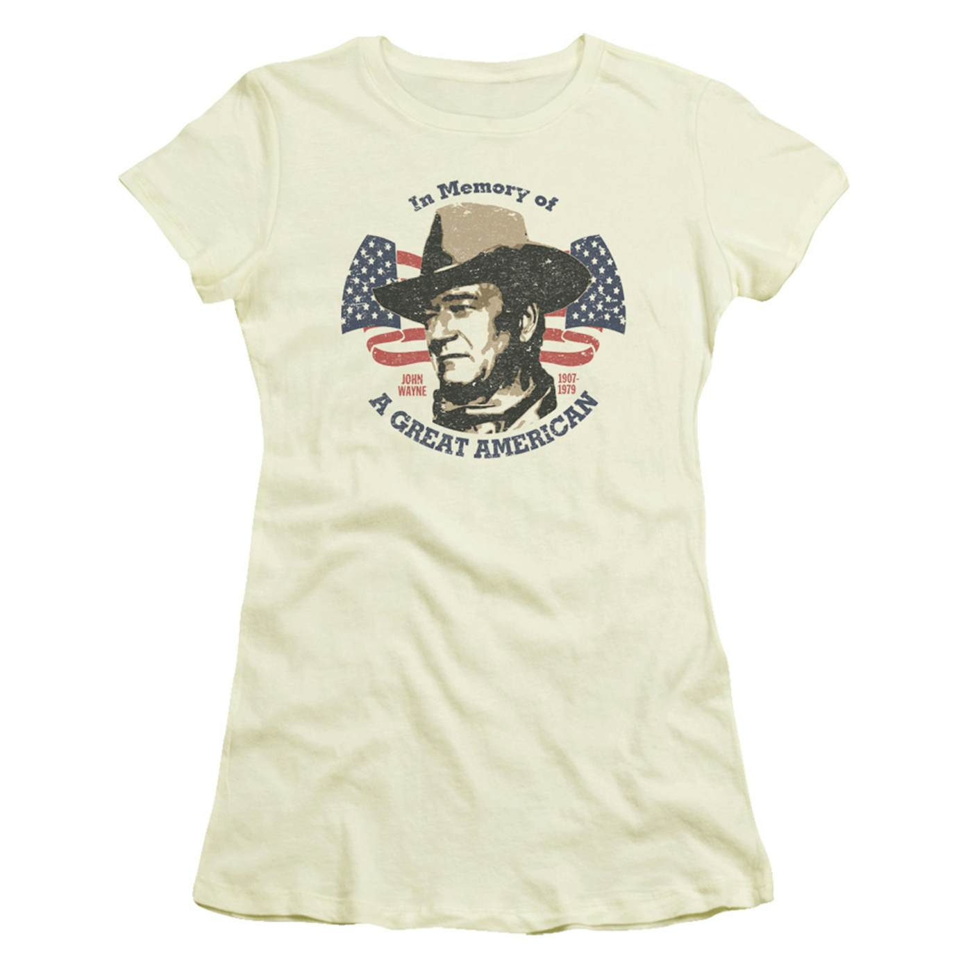 John Wayne Great American Women's Sheer T-Shirt