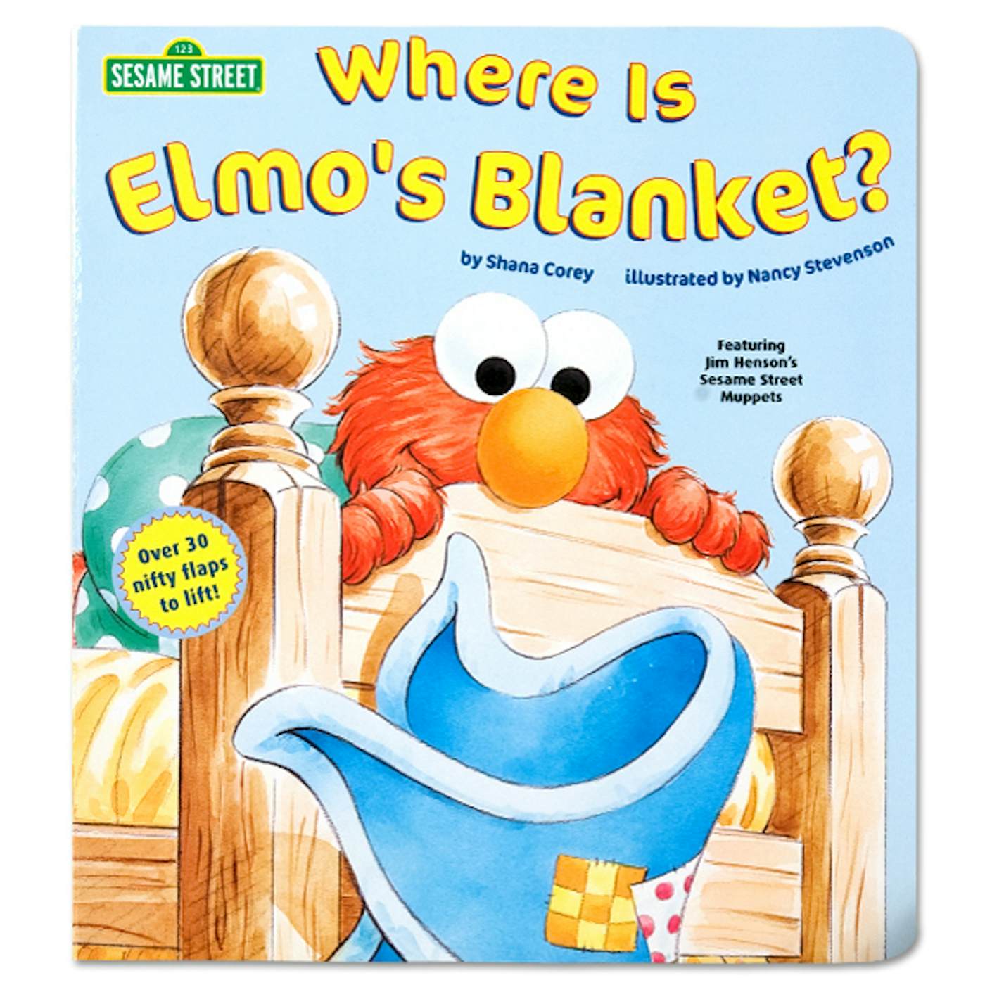 Sesame Street Where Is Elmo's Blanket? Book
