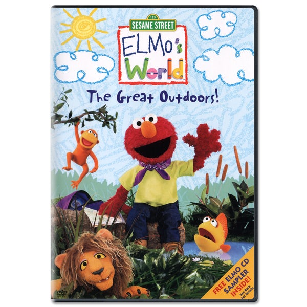 Sesame Street Elmo's World The Great Outdoors DVD