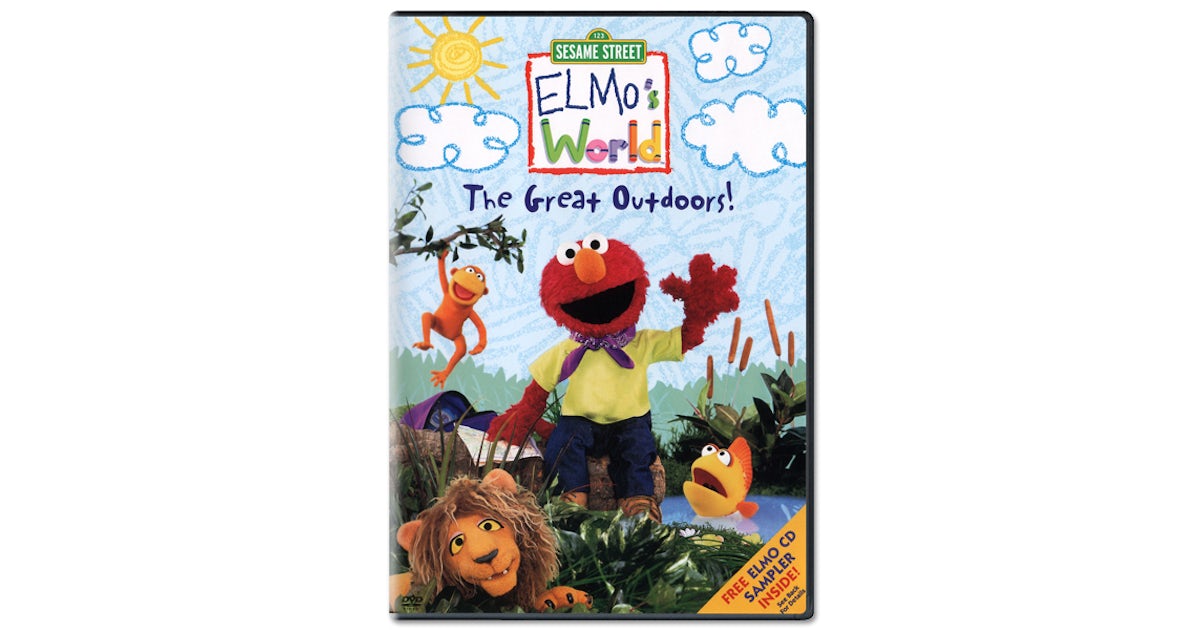 Sesame Street Elmo's World The Great Outdoors DVD