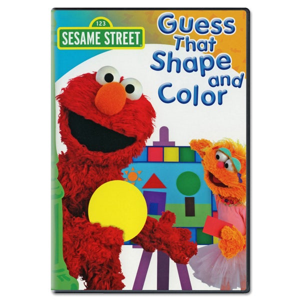 Sesame Street Guess That Shape And Color DVD