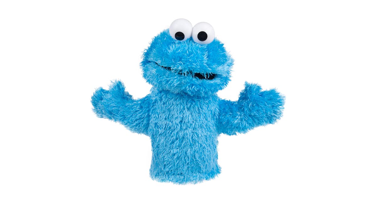 cookie monster puppet