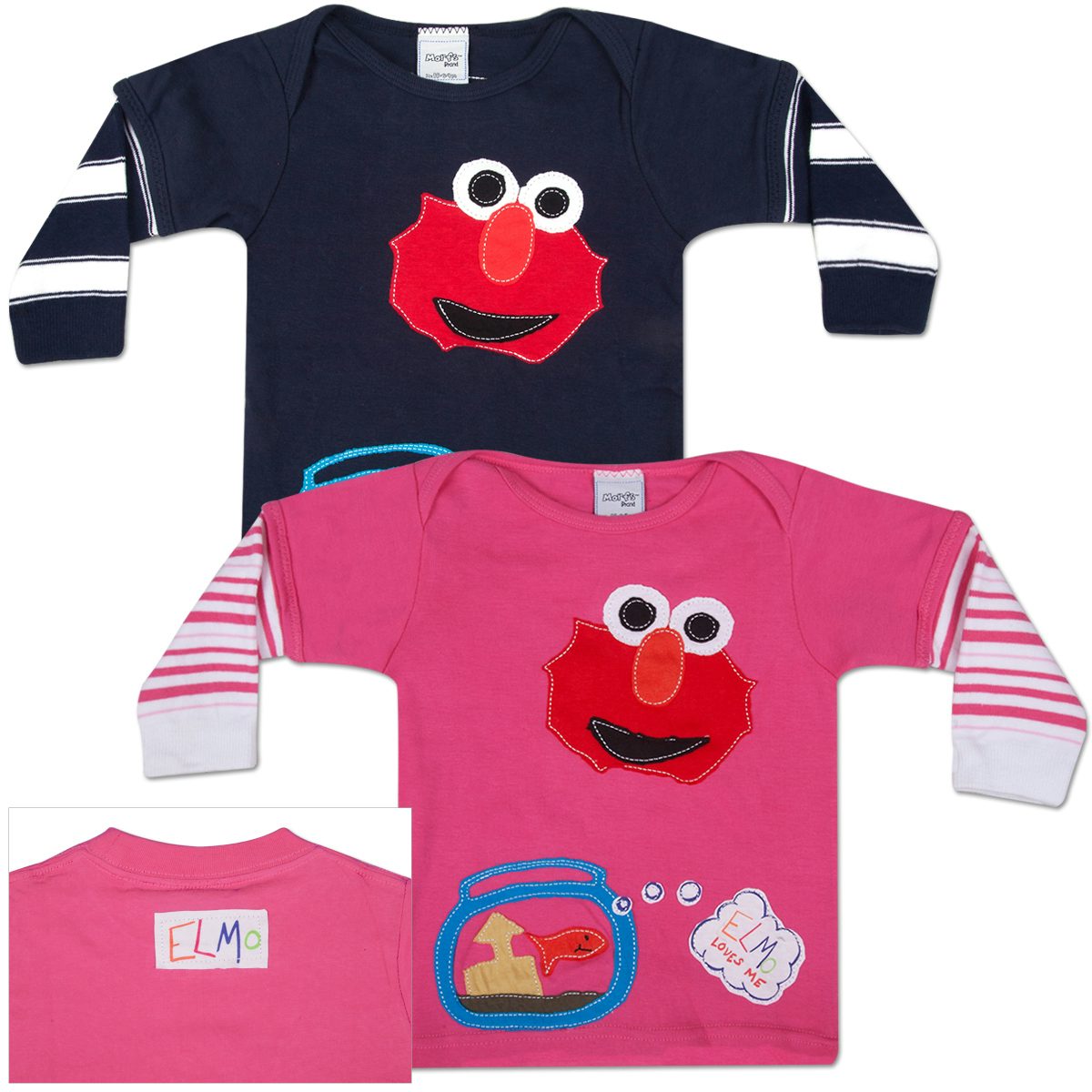 Sesame Street MORFS Elmo Loves You Infant Sock Tshirt
