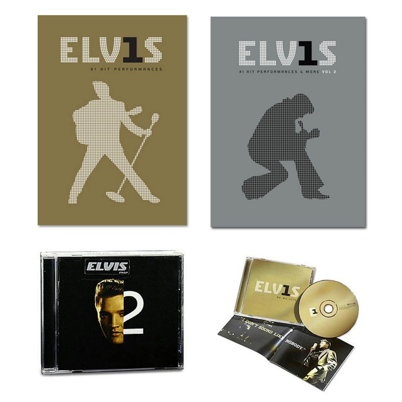 Elvis Presley Top Hits CD Bundle