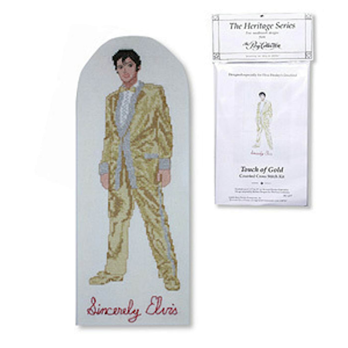Elvis Presley Touch of Gold Counted Cross Stitch Kit
