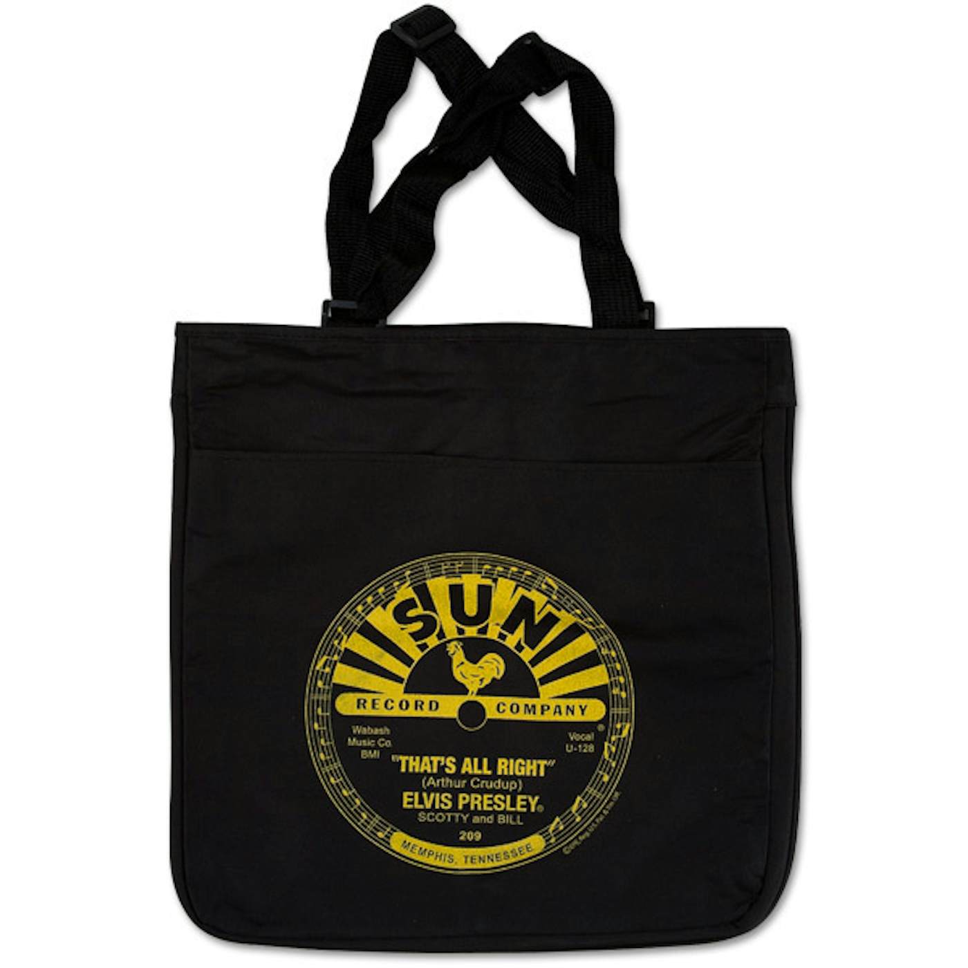 Elvis Presley - That's All Right Black Tote Bag