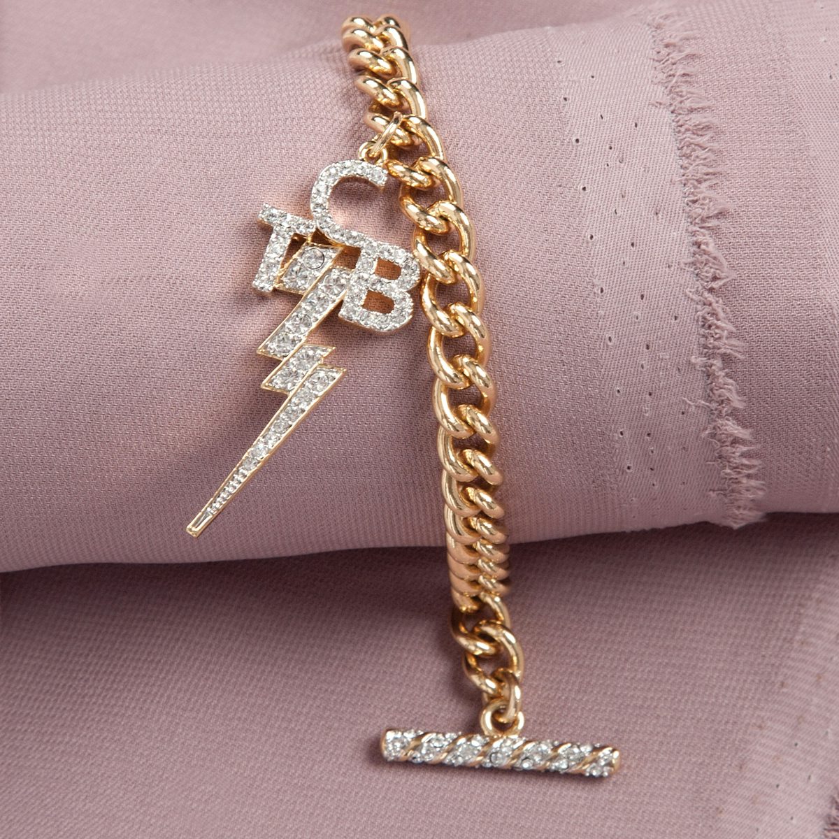 Elvis Presley TCB Charm Bracelet