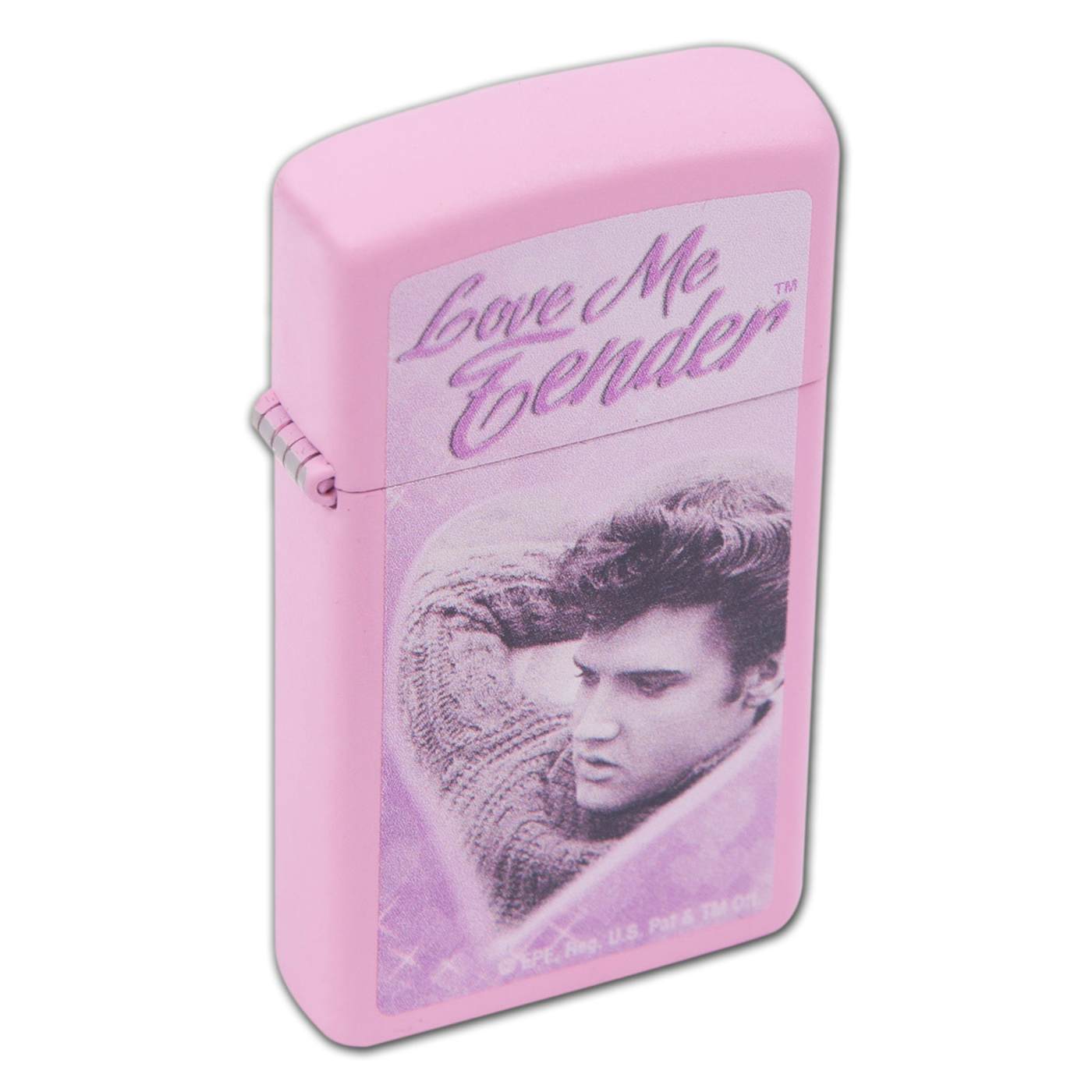 Elvis Tender Pink Zippo