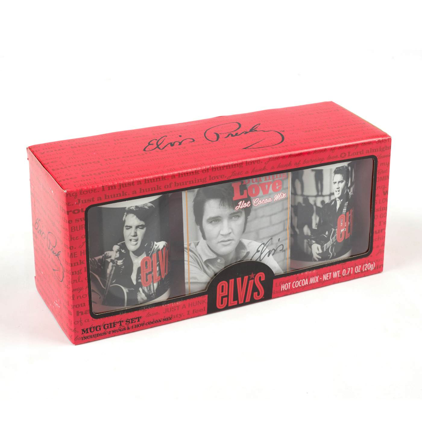 ELVIS Presley -Burning Love Mug Gift Set