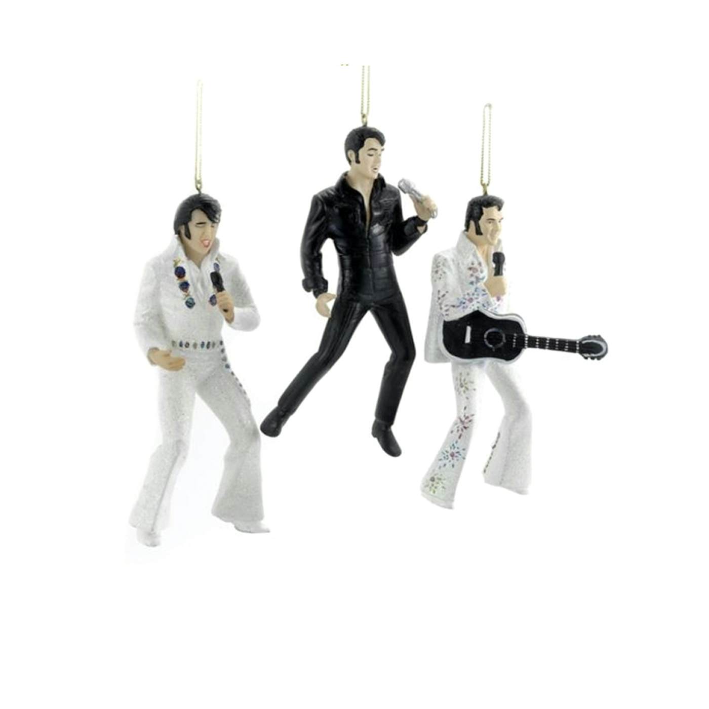 Elvis Presley In Performance Ornament Set