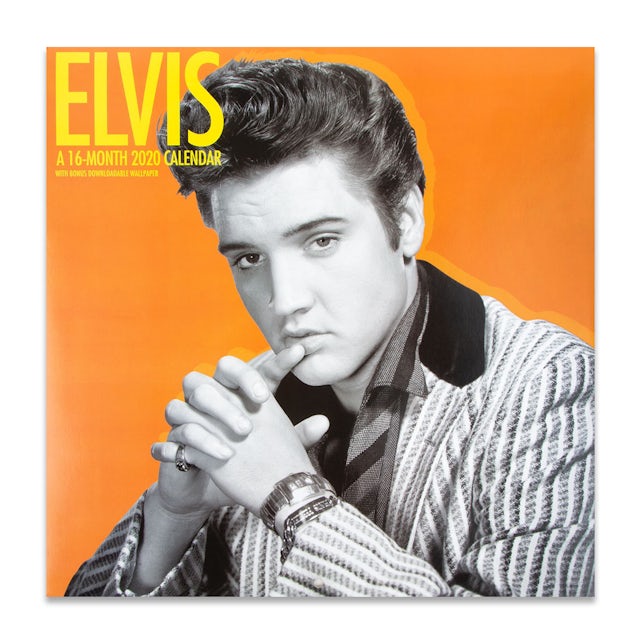 Elvis Presley 2020 16 Month Wall Calendar