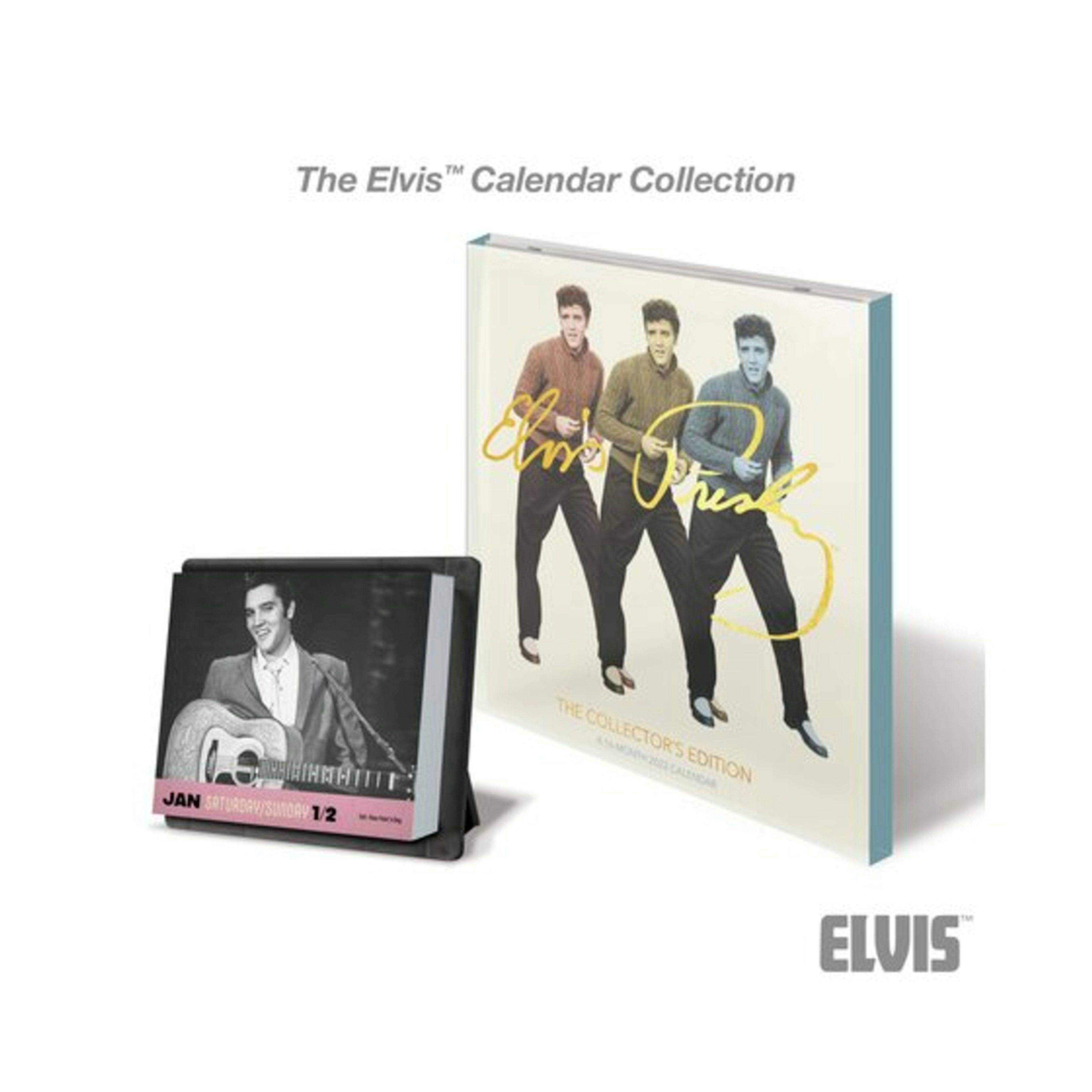 Elvis Presley 2022 YearInABox Calendar