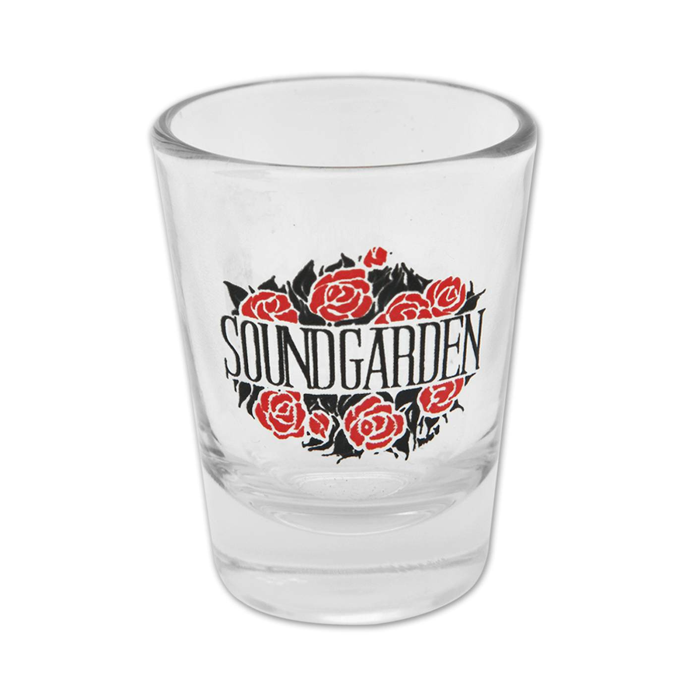 Soundgarden Roses Shot Glass