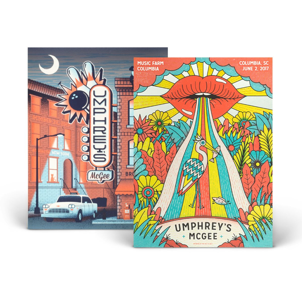 Umphrey's McGee "Half and Half" Poster Bundle