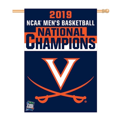 UVA Athletics 2019 National Champions Vertical Flag