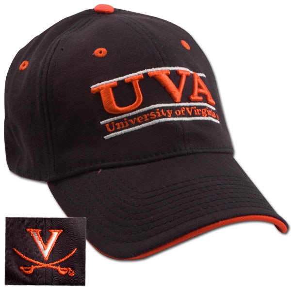 UVA Athletics Navy Bar Design Cap