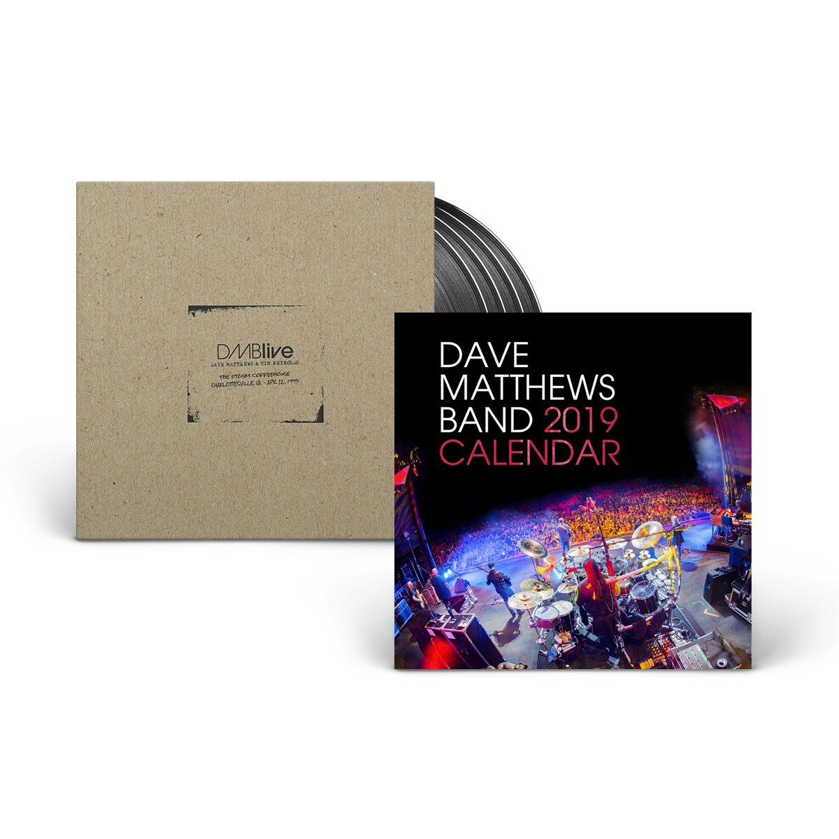 Dave Matthews Band and Tim Reynolds Prism Coffee House + Calendar Bundle