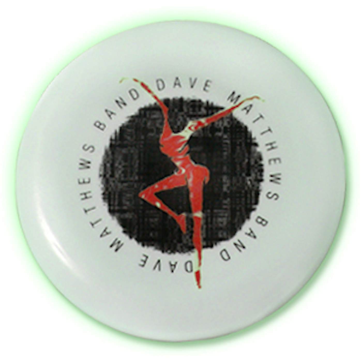 Dave Matthews Band Glow In The Dark Fire Dancer Frisbee
