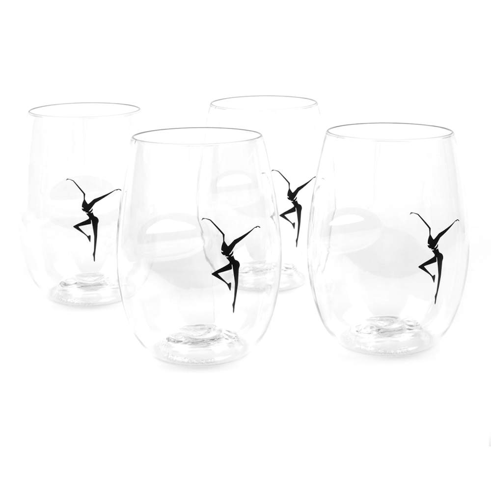 Holographic Wine Tumbler (4 Pack)