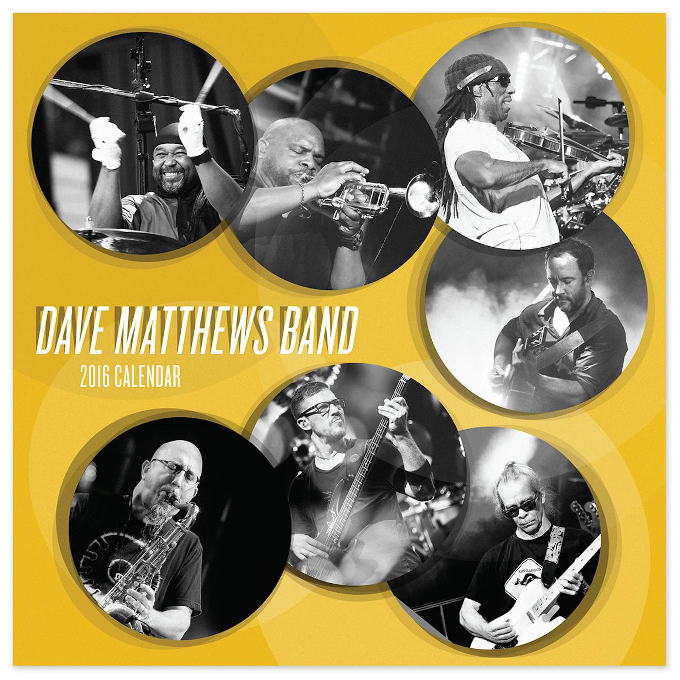 Dave Matthews Band 2016 Calendar