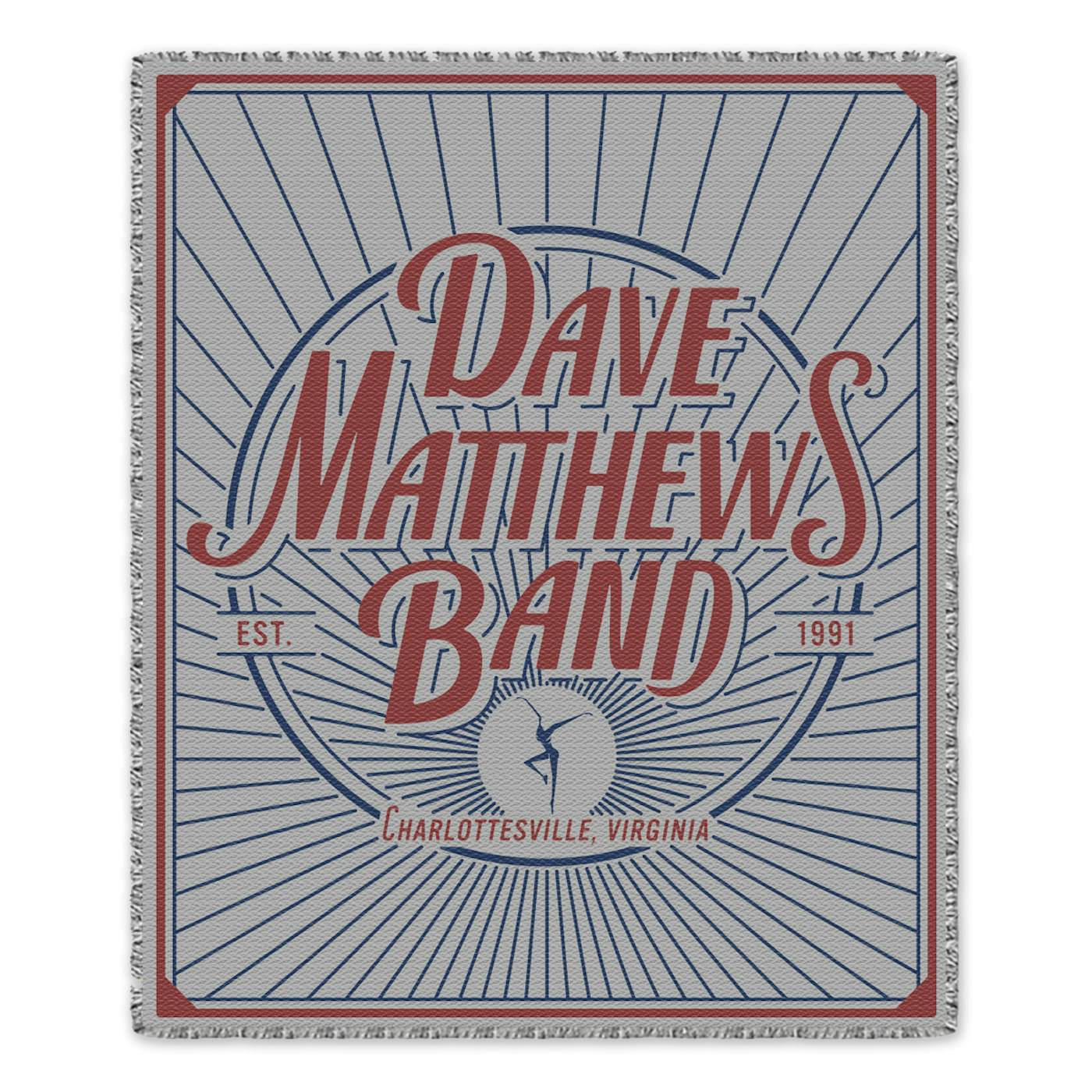 Dave Matthews Band Starburst Throw Blanket