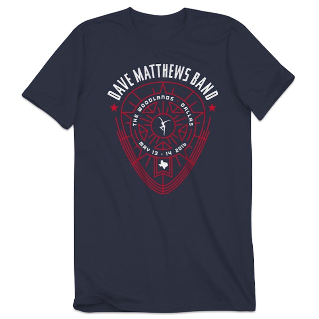 Dave Matthews Band Event Tshirt Dallas, TX