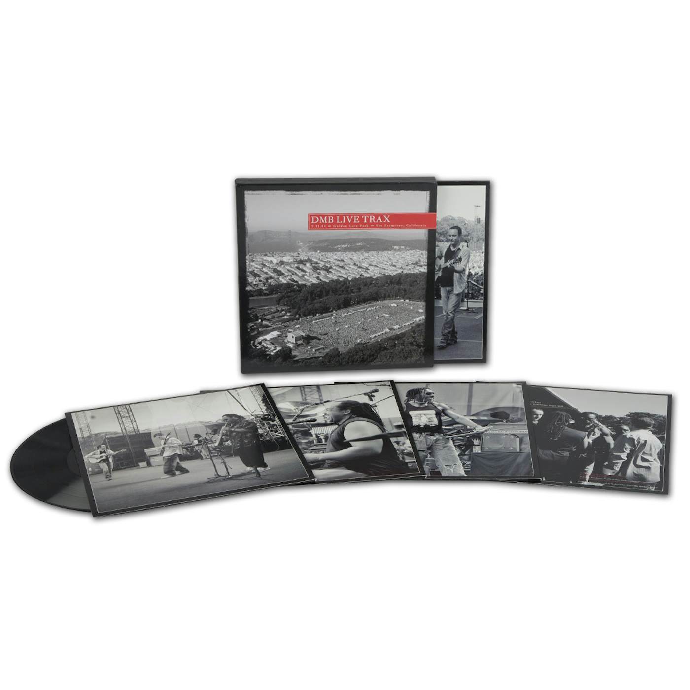 Dave Matthews Band Live Trax Vol. 2: 9/12/04 Golden Gate Park 5 LP Set (Vinyl)