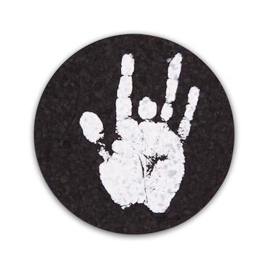 Jerry Garcia Handprint Recycled Rubber Coasters