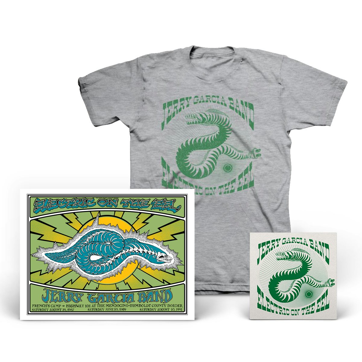 Jerry Garcia Band - Electric on the Eel: CDs or Download, Poster