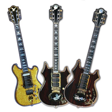 Jerry Garcia Guitar Magnets (Bundle of Three)