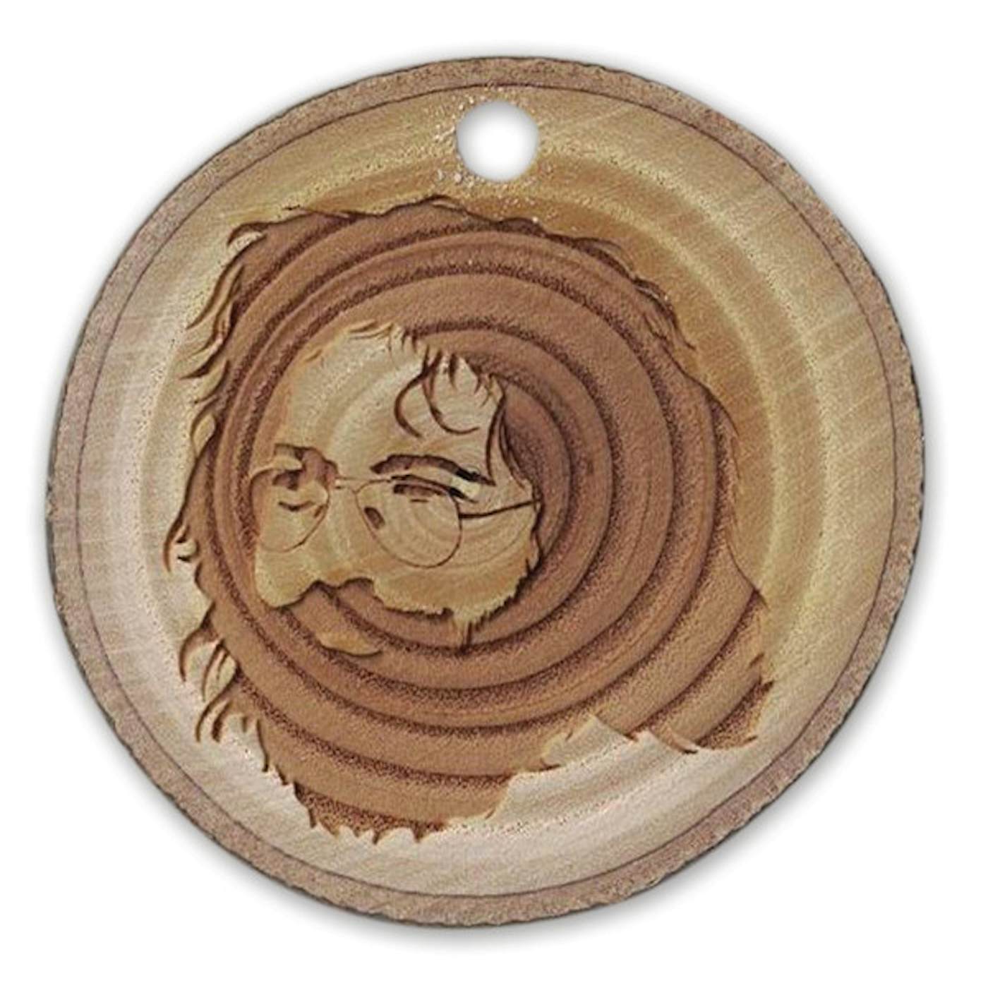 Jerry Garcia Reclaimed Wood Linden Ornament