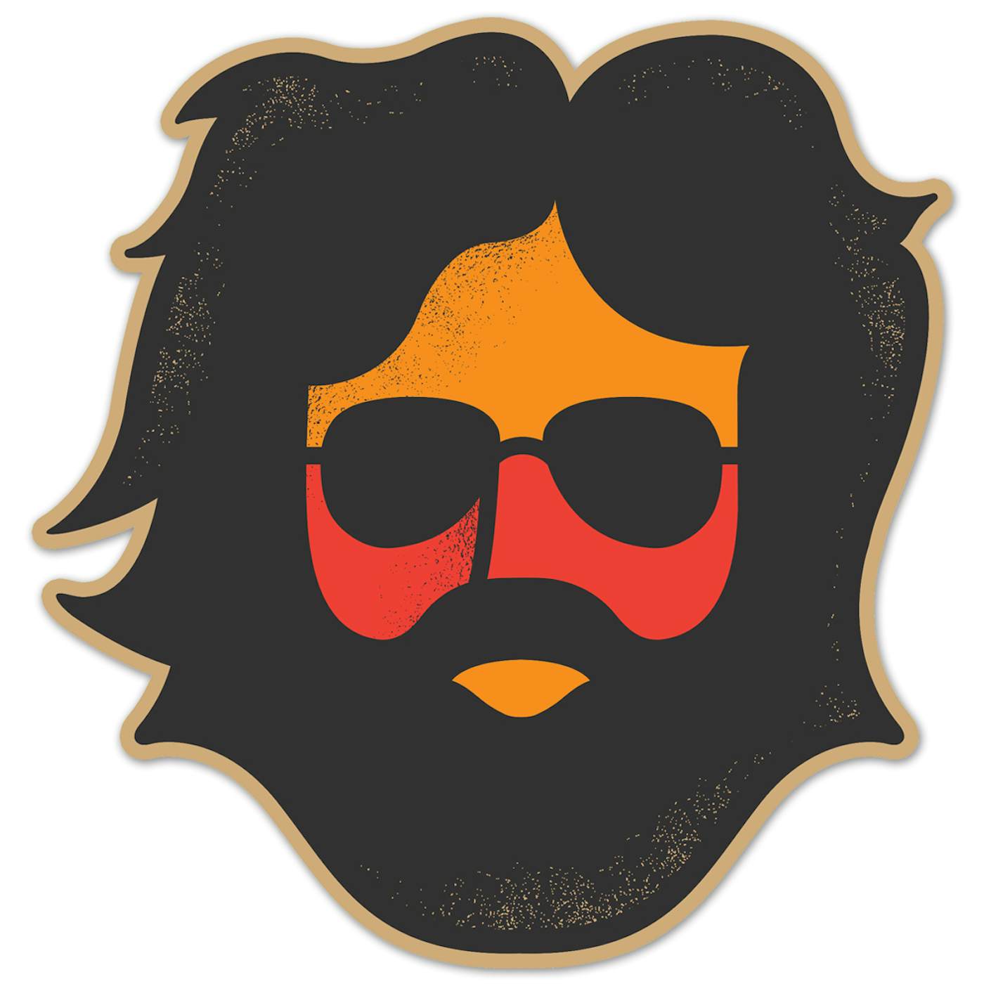 Jerry Garcia Sticker | Keystone