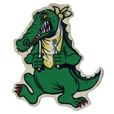 Jerry Garcia Alligator Sticker