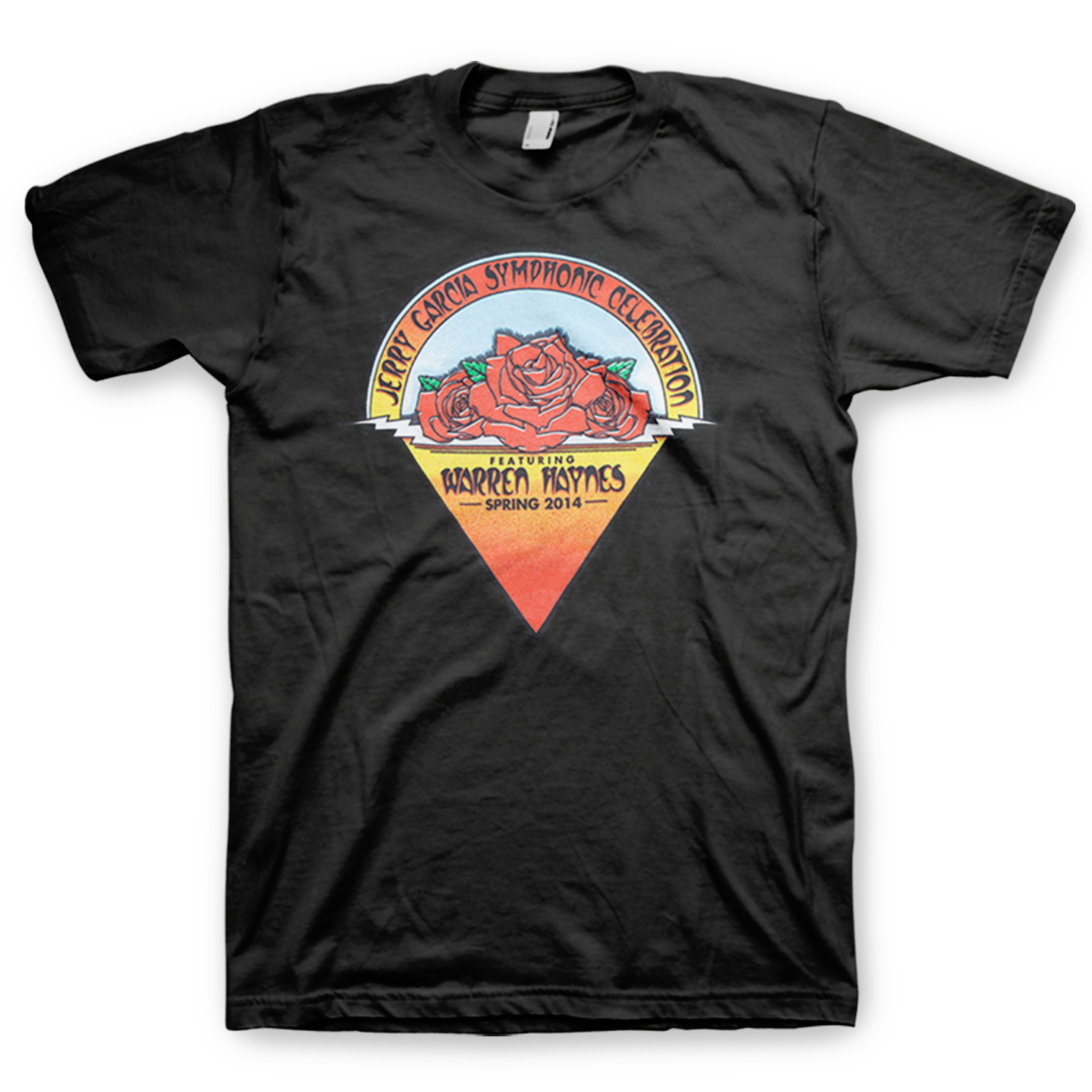 Jerry Garcia Symphonic Celebration Spring 2014 Tour Men's T-shirt ...