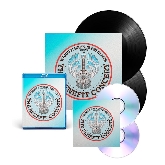 Govt Mule Double Vinyl Blu Ray Cd Dvd Bundle The Benefit Concert V 16