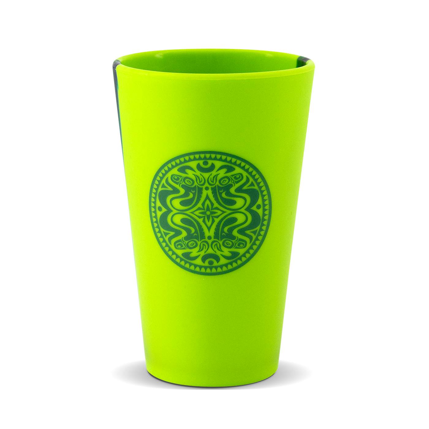 Silicone Original 16 oz Pint Glass - Glow In The Dark 