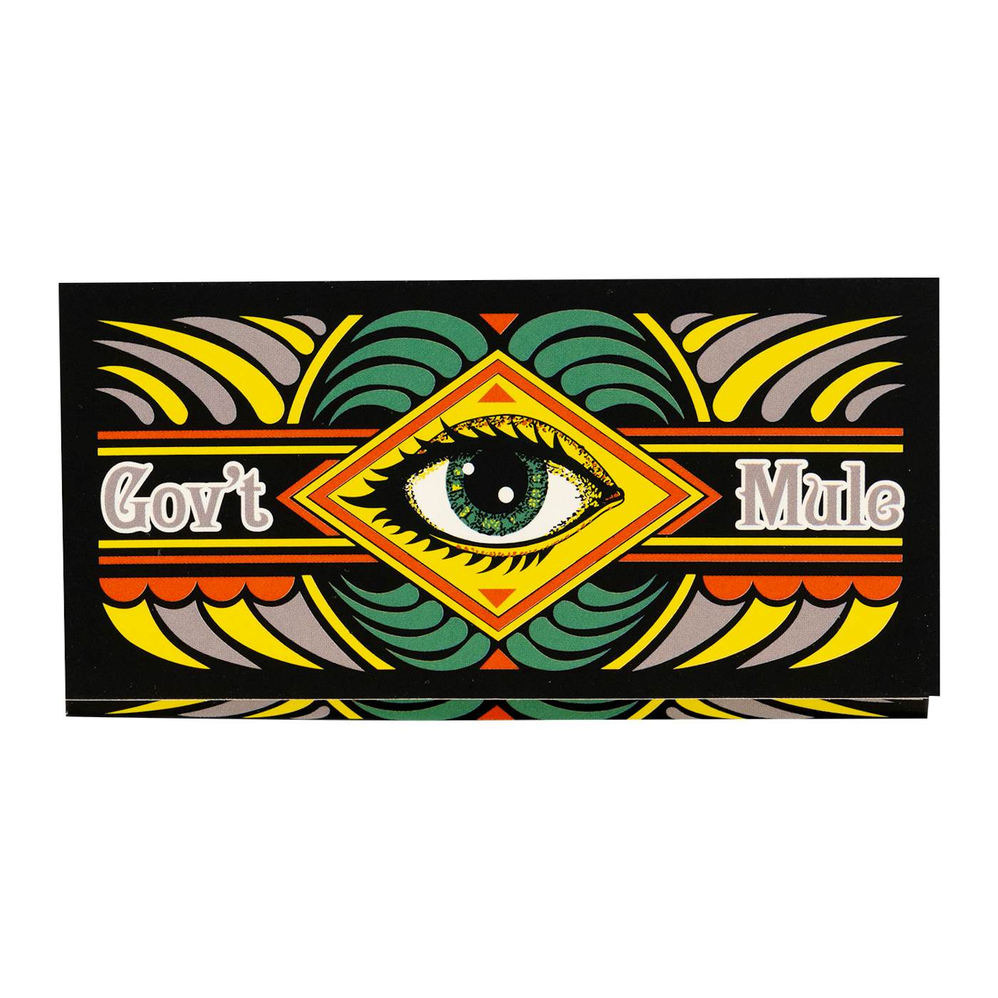 Gov't Mule Rolling Paper Pack with Tips
