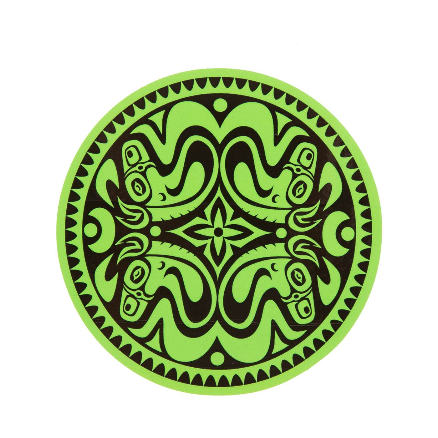 Gov't Mule Green & Black Quattro Dose Sticker
