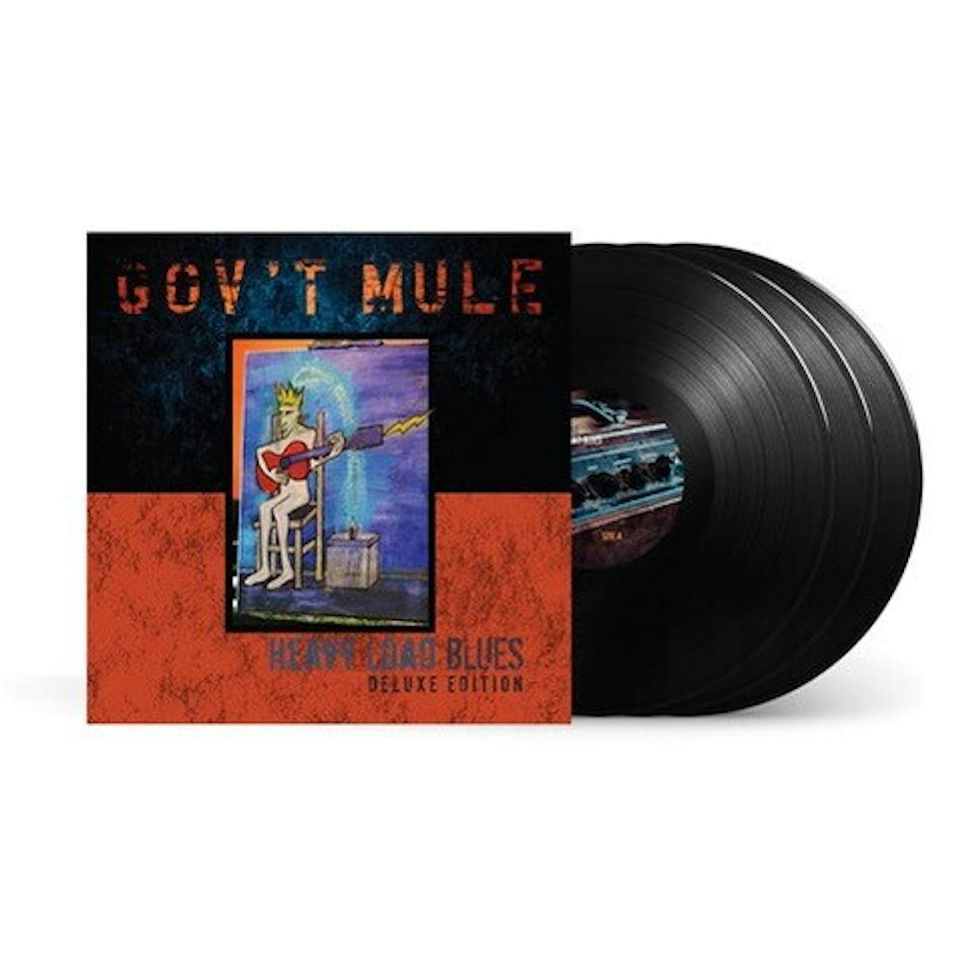 Gov't Mule Gov’t Mule Heavy Load Blues Deluxe Black Vinyl