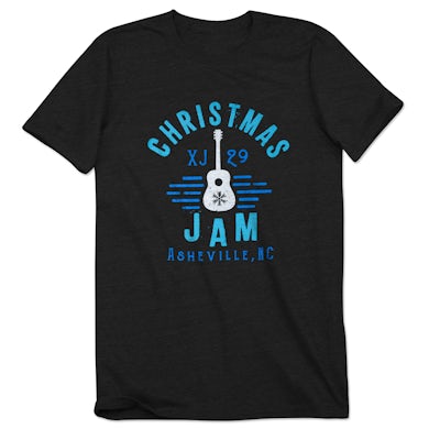 Warren Haynes 2017 Christmas Jam Guitar Logo T-Shirt