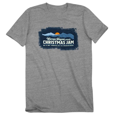 Warren Haynes 2017 Christmas Jam Sunset Logo T-Shirt