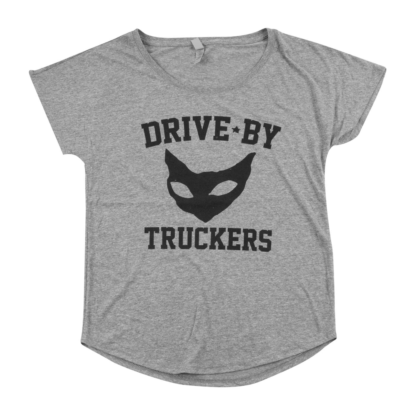 Drive-By Truckers Women's Grey Cat T-Shirt