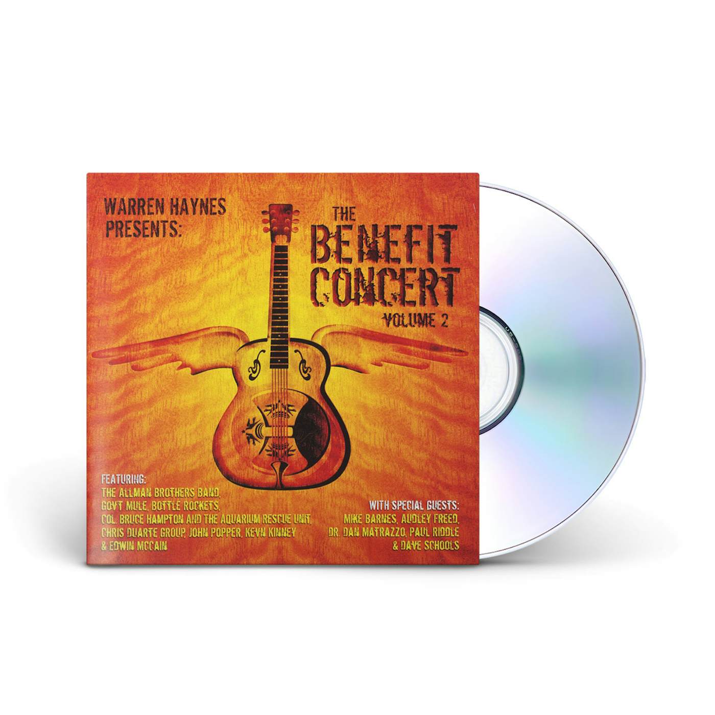 Evil Teen Records Warren Haynes Presents: The 2000 Benefit Concert Volume 2 2-CD Set